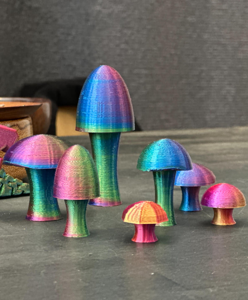 3D Mushrooms