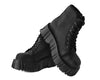 TUK Black 8-Eye Anarchic Rubber Airship Boot