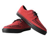TUK Lucious Red Suede D Ring Sneaker