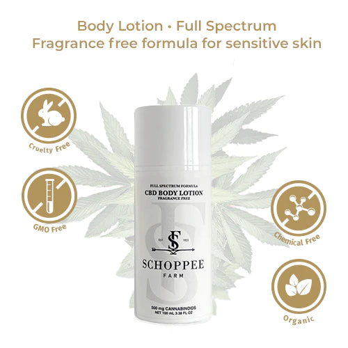 Schoppee Farm CBD Body Lotion