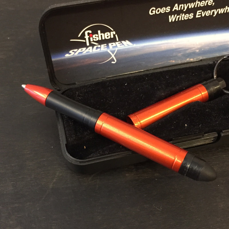 Fisher Pen with Stylus Orange