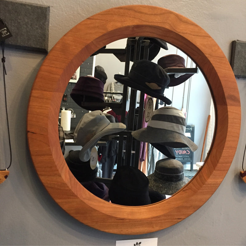 S.E. Hall - Round Mirror 17"