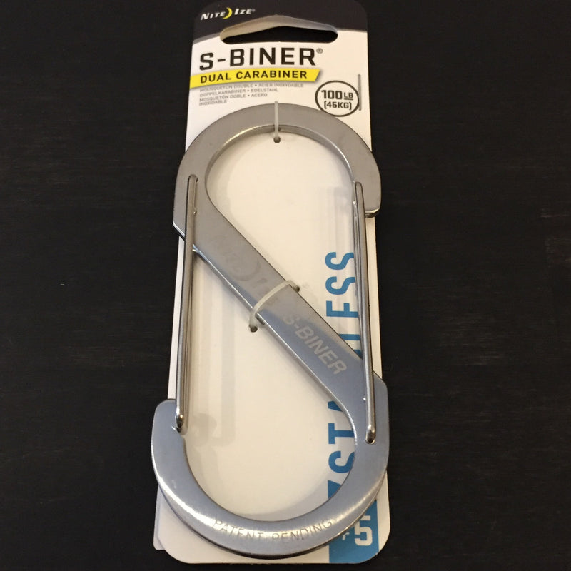 Nite Ize® S-Biner #5 Stainless Stainless Steel