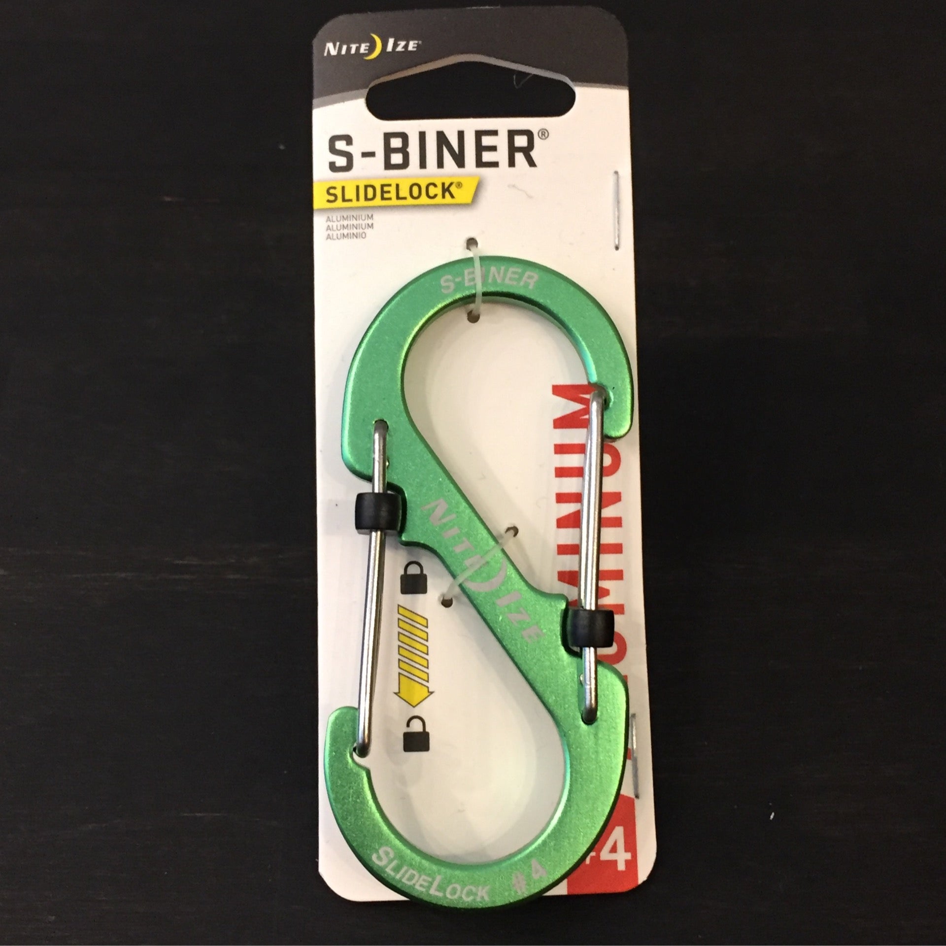 Nite Ize S-Biner Plastic Coyote / #4