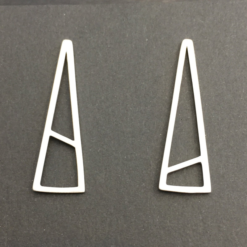 Emily Shaffer Studio - MINI TRI-SHAPE Earrings UP