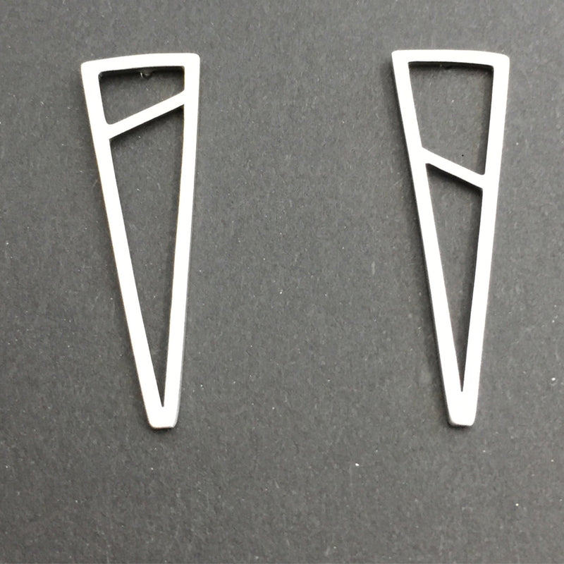 Emily Shaffer Studio - MINI TRI-SHAPE Earrings DOWN