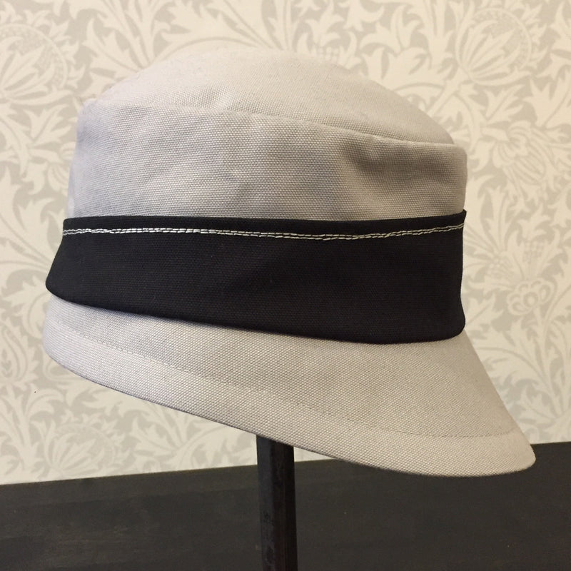 Lillie & Cohoe®™ Private Cap, Grey/Black Canvas, Lake Country