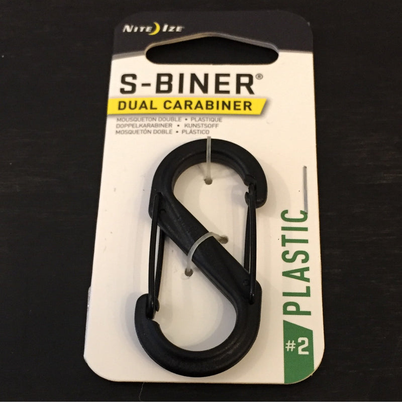 Nite Ize® S-Biner #2 Black Plastic