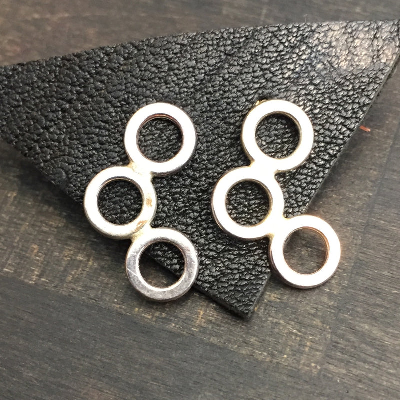 Kabyco 3 Ring Earrings