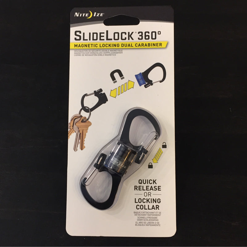 Nite Ize® SlideLock 360° Magnetic Charcoal