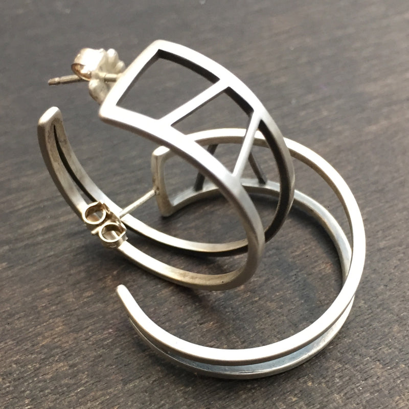 Emily Shaffer Studio - TRI-SHAPE hoops