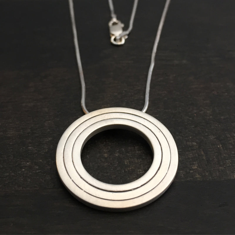 Emily Shaffer Studio - CIRCLE pendant necklace