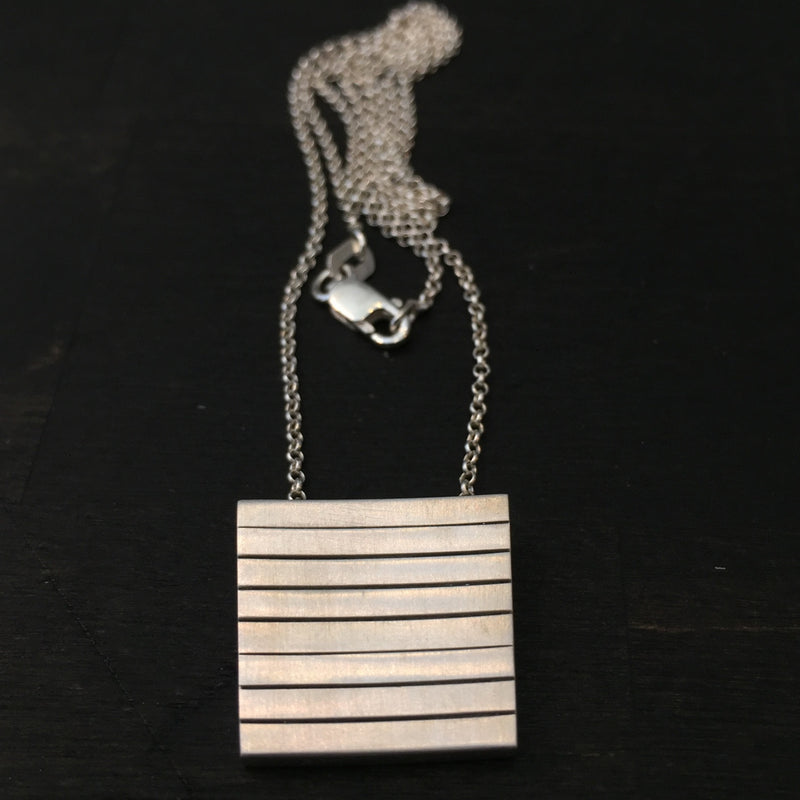Emily Shaffer Studio - SQUARE pendant 18"